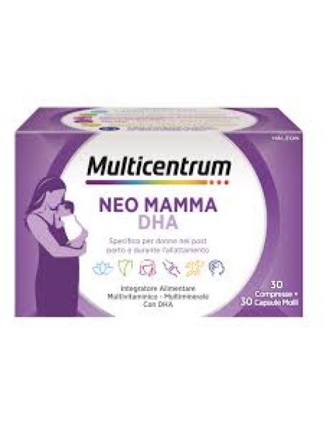 MULTICENTRUM NEO MAMMA DHA 30 COMPRESSE + 30 CAPSULE