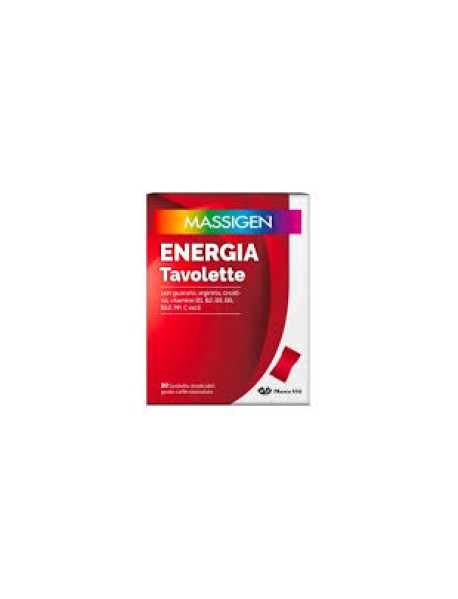 MASSIGEN ENERGIA 30 TAVOLETTE MASTICABILI