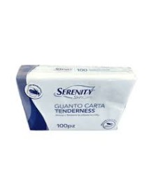 SERENITY SKINCARE GUANTO CARTA 10CM 100 PEZZI