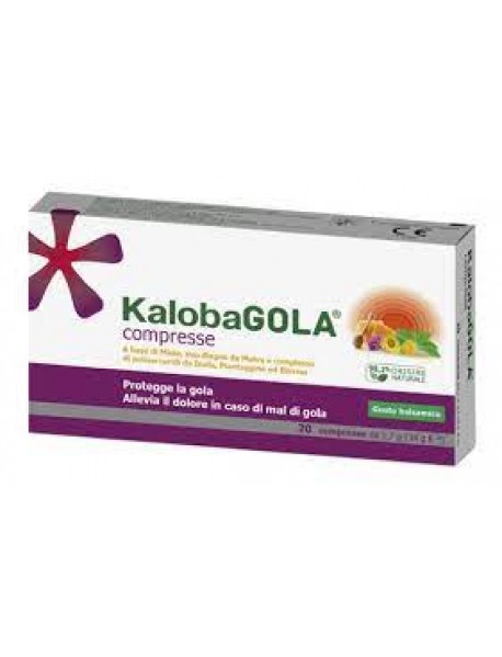 KALOBAGOLA 20 COMPRESSE GUSTO BALSAMICO