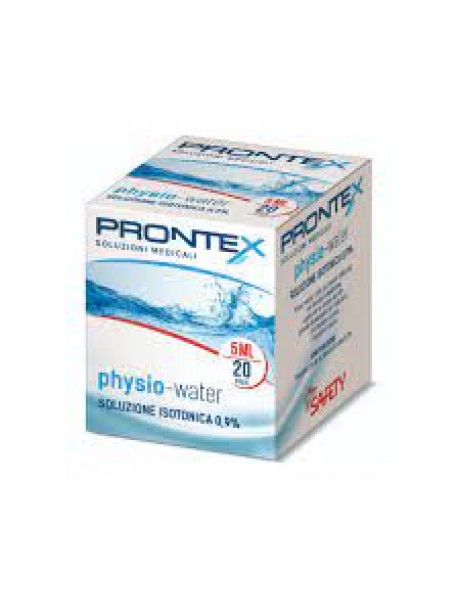 SAFETY PRONTEX PHYSIO-WATER SOLUZIONE ISOTONICA 20 FIALETTA DA 5ML