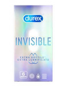 DUREX INVISIBLE EXTRA LUBRIFICATO 6 PROFILATTICI