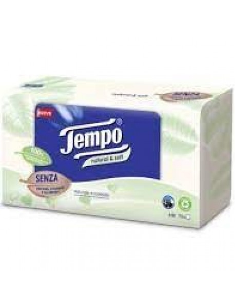 TEMPO BOX NATURAL & SOFT 70 FAZZOLETTI