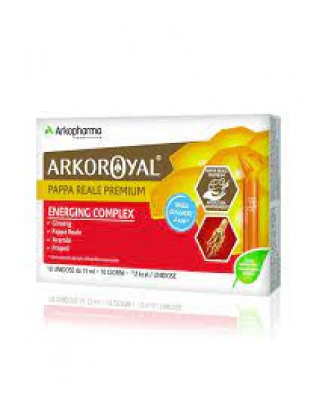 ARKOPHARMA ARKOROYAL ENERGING COMPLEX 10 FLACONCINI DA 15ML