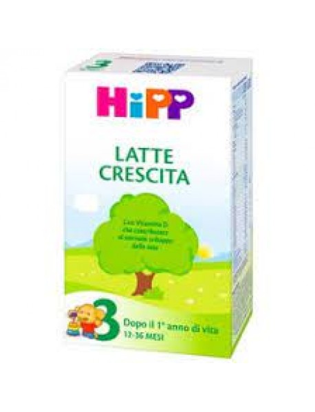 HIPP LATTE 3 CRESCITA POLVERE 500G