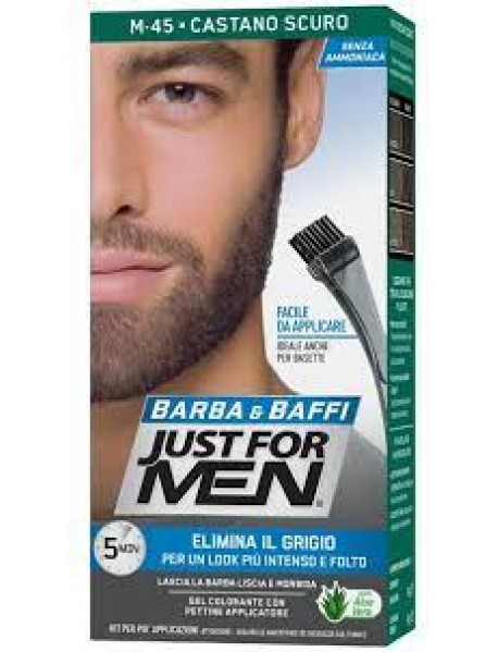 JUST FOR MEN BARBA & BAFFI M45 CASTANO SCURO 51G