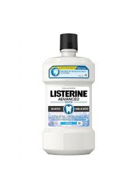 LISTERINE ADVANCED WHITE DELICATO COLLUTORIO 500ML