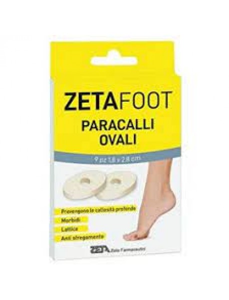 ZETA FOOT PARACALLI OVALI IN LATTICE 9 PEZZI