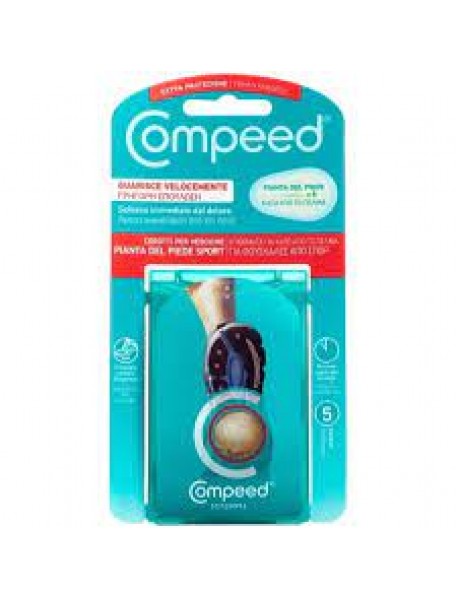 COMPEED CEROTTI VESCICHE PIANTA PIEDE SPORT 5 CEROTTI