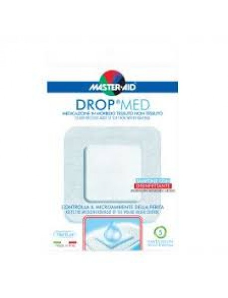 MASTER-AID DROP MED 10X10CM 5 PEZZI