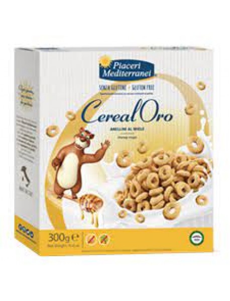 PIACERI MEDITERRANEI CEREALORO ANELLINI AL MIELE 300G