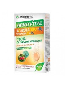ARKOVITAL ACEROLA + VITAMINA D3 20 COMPRESSE EFFERVESCENTI