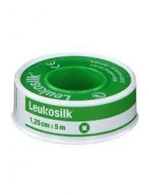 LEUKOSILK CEROTTO IN ROCCHETTO 1,25CMX5MT