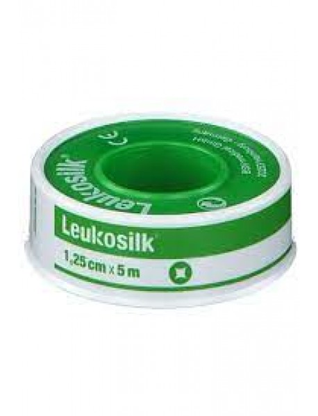 LEUKOSILK CEROTTO IN ROCCHETTO 1,25CMX5MT