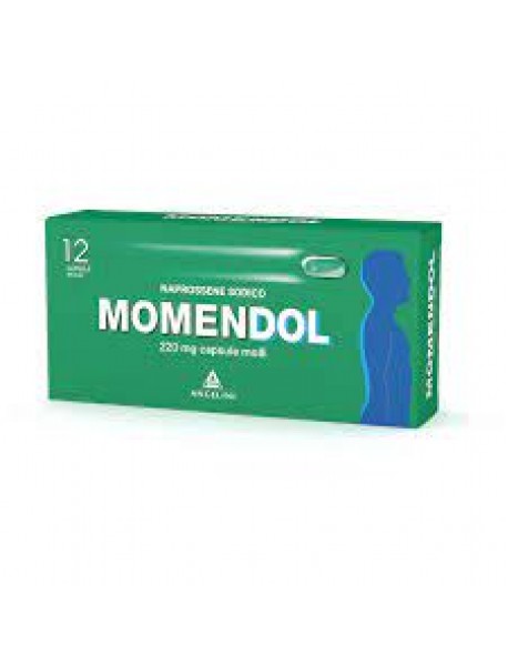 MOMENDOL 12 CAPSULE MOLLI 220MG