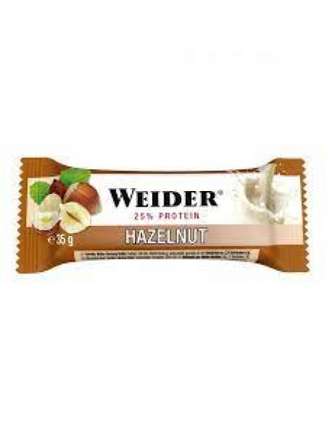 WEIDER FITNESS BAR HAZELNUT 36G 1 BARRETTA