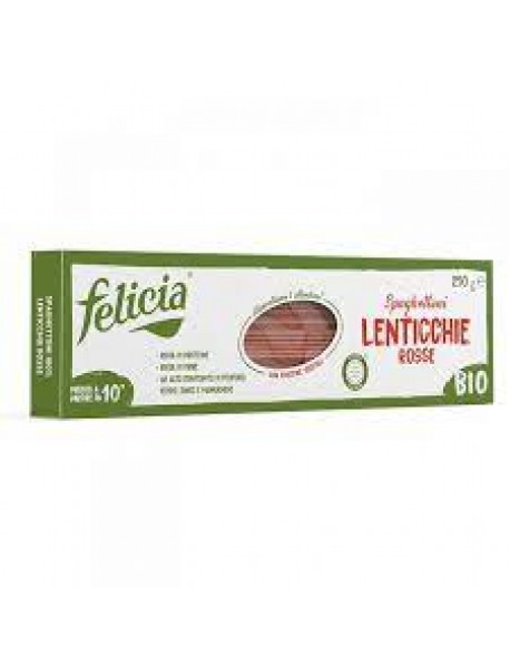 FELICIA SPAGHETTONI LENTICCHIE ROSSE SENZA GLUTINE 250G