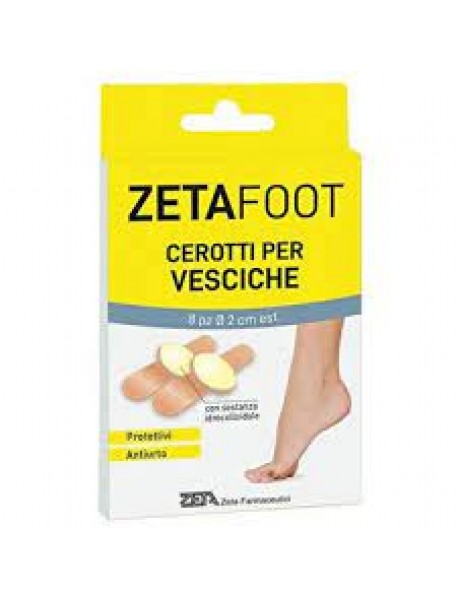 ZETA FOOT CEROTTI IDROCOLLOIDALI PER VESCICHE 8 PEZZI