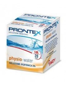 SAFETY PRONTEX PHYSIO-WATER SOLUZIONE IPERTONICA FLACONCINI DA 5ML