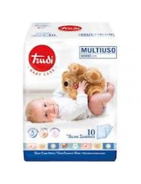 TRUDI BABY CARE TELINO MULTIUSO 60X60CM 10 PEZZI