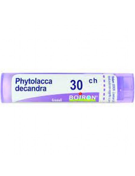 BOIRON PHYTOLACCA DECANDRA 30CH 80 GRANULI 