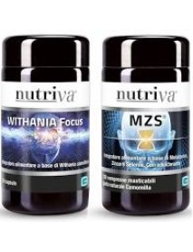 NUTRIVA MZS 120 COMPRESSE + WITHANIA FOCUS 30 CAPSULE