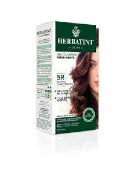 HERBATINT GEL COLORANTE PERMANENTE 3 DOSI 5R CASTANO CHIARO RAMATO 300ML