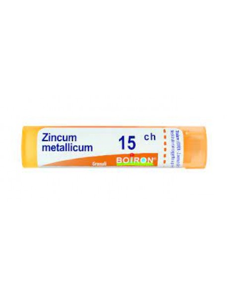 BOIRON ZINCUM METALLICUM 15CH 80 GRANULI 4G 