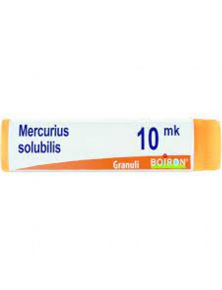 BOIRON MERCURIUS SOLUBILIS XMK GLOBULI 