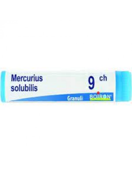 BOIRON MERCURIUS SOLUBILIS 9CH GLOBULI 