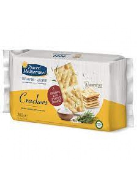 PIACERI MEDITERRANEI CRACKERS SENZA GLUTINE 200G