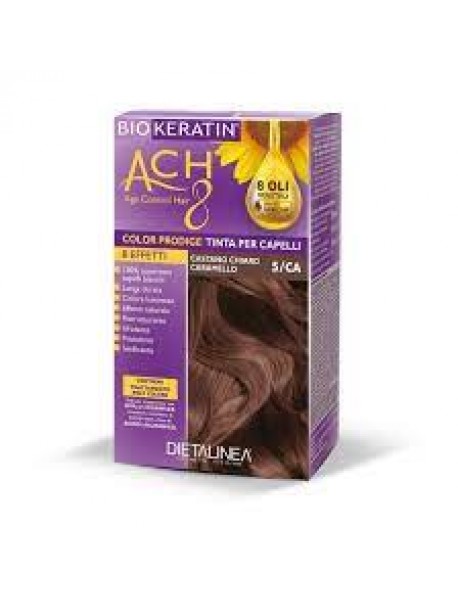 BIOKERATIN ACH8 TINTURA PER CAPELLI COLOR PRODIGE 5/CA CASTANO CHIARO CARAMELLO