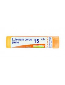 BOIRON LUTEINUM CORPS JAUNE 15CH GRANULI