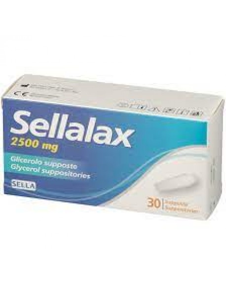 SELLALAX 2500MG SUPPOSTE DI GLICERINA 30 SUPPOSTE