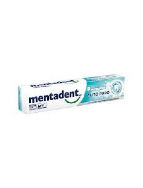 MENTADENT DENTIFRICIO ALITO PURO CON ANTIBATTERICO 75ML