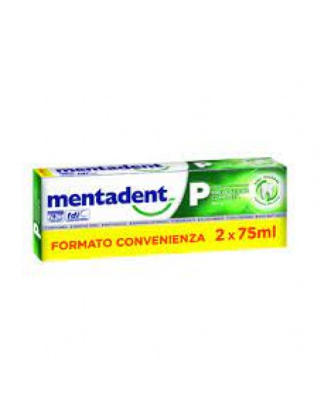 MENTADENT P DENTIFRICIO BITUBO 2X75ML PROMO