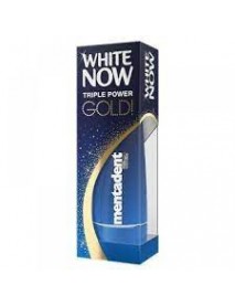 MENTADENT WHITE NOW GOLD DENTIFRICIO 50ML