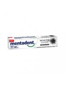 MENTADENT WHITE SYSTEM CHARCOAL DENTIFRICIO 75ML
