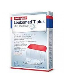 LEUKOMED T PLUS SKIN SENSITIVE MEDICAZIONE POST-OPERATORIA 5X7,2CM