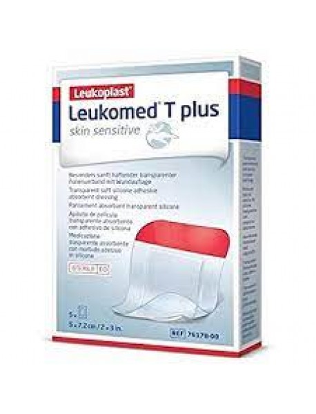 LEUKOMED T PLUS SKIN SENSITIVE MEDICAZIONE POST-OPERATORIA 5X7,2CM