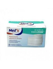 MED'S FARMAPORE MEDICAZIONE ADESIVA 1MX10CM