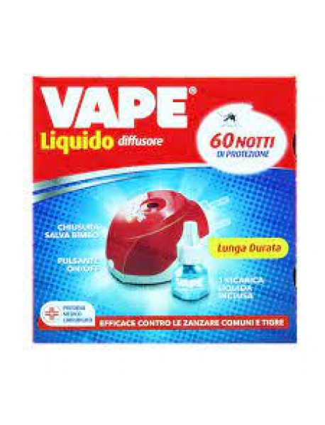 VAPE  ELETTROEMANATORE LIQUIDO CON SPINA + REFILL