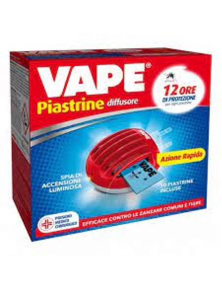 VAPE ELETTROEMANATORE CON SPINA + 10 PIASTRINE