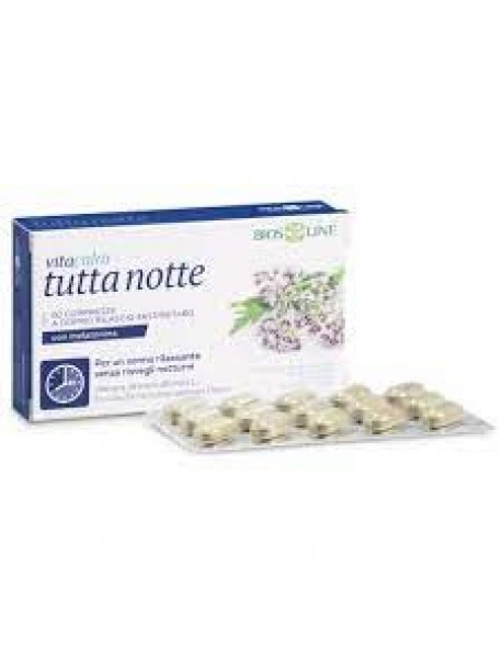 BIOS LINE VITACALM TUTTA NOTTE MELATONINA 60 COMPRESSE