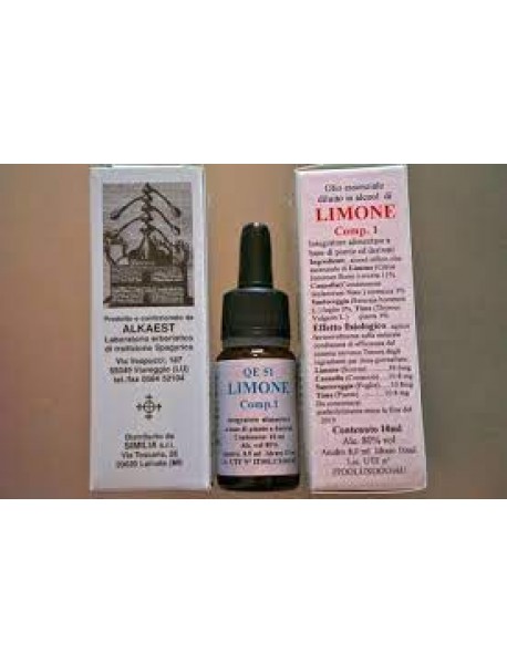 ALKAEST QUINTESSENZA QE51 LIMONE COMP 10ML