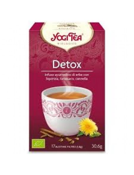 YOGI TEA DETOX BIO 30G 17 FILTRI PER INFUSIONE