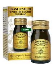 DR.GIORGINI GRANI DI SALUTE O PILLOLE DI LUNGAVITA SUPREMO 50 GRANI 30G