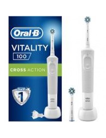 ORAL-B VITALITY 100 SPAZZOLINO ELETTRICO RICARICABILE BIANCO 