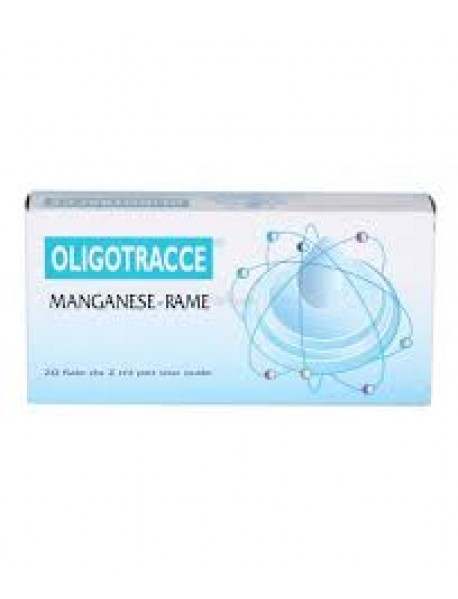 OLIGOTRACCE MANGANESE E RAME 20 FIALE BEVIBILI DA 2ML