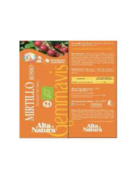 ALTA NATURA MIRTILLO ROSSO GEMMODERIVATO 50ML